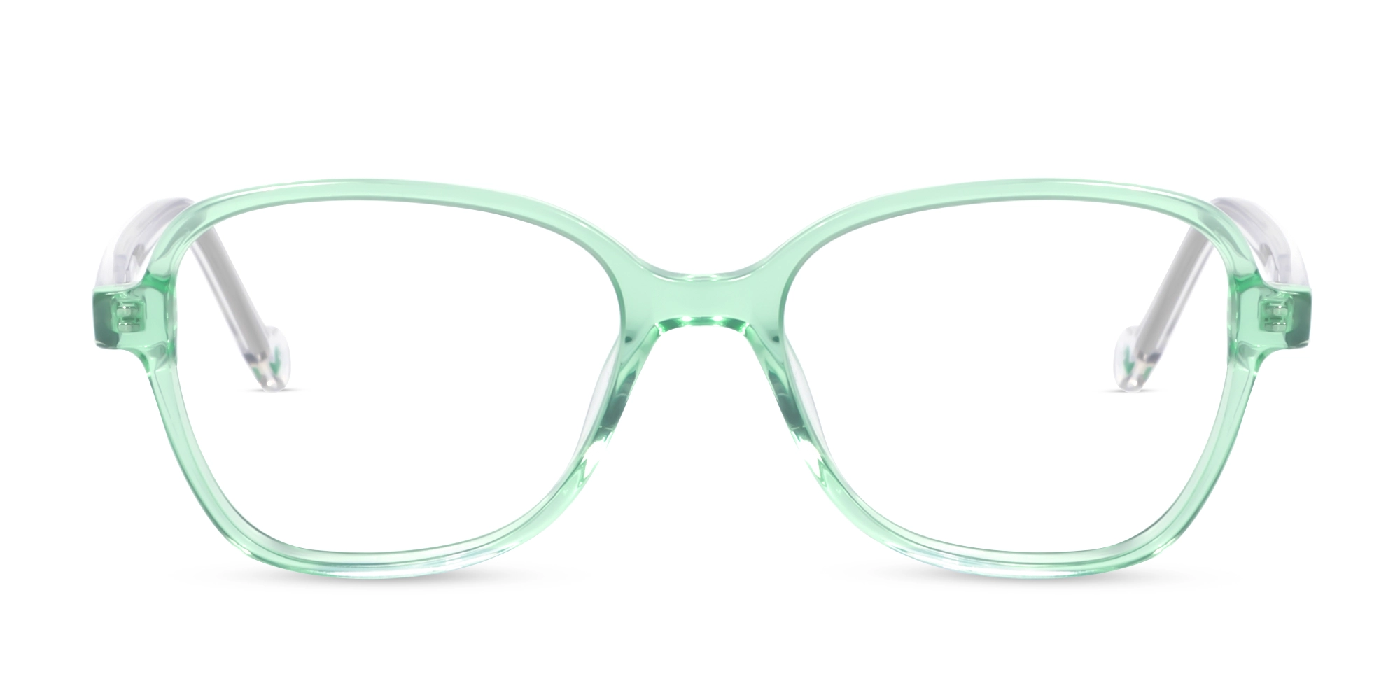 Crystal Tea Green Acetate Butterfly Glasses-1 Crystal Tea Green Acetate Butterfly Glasses-1