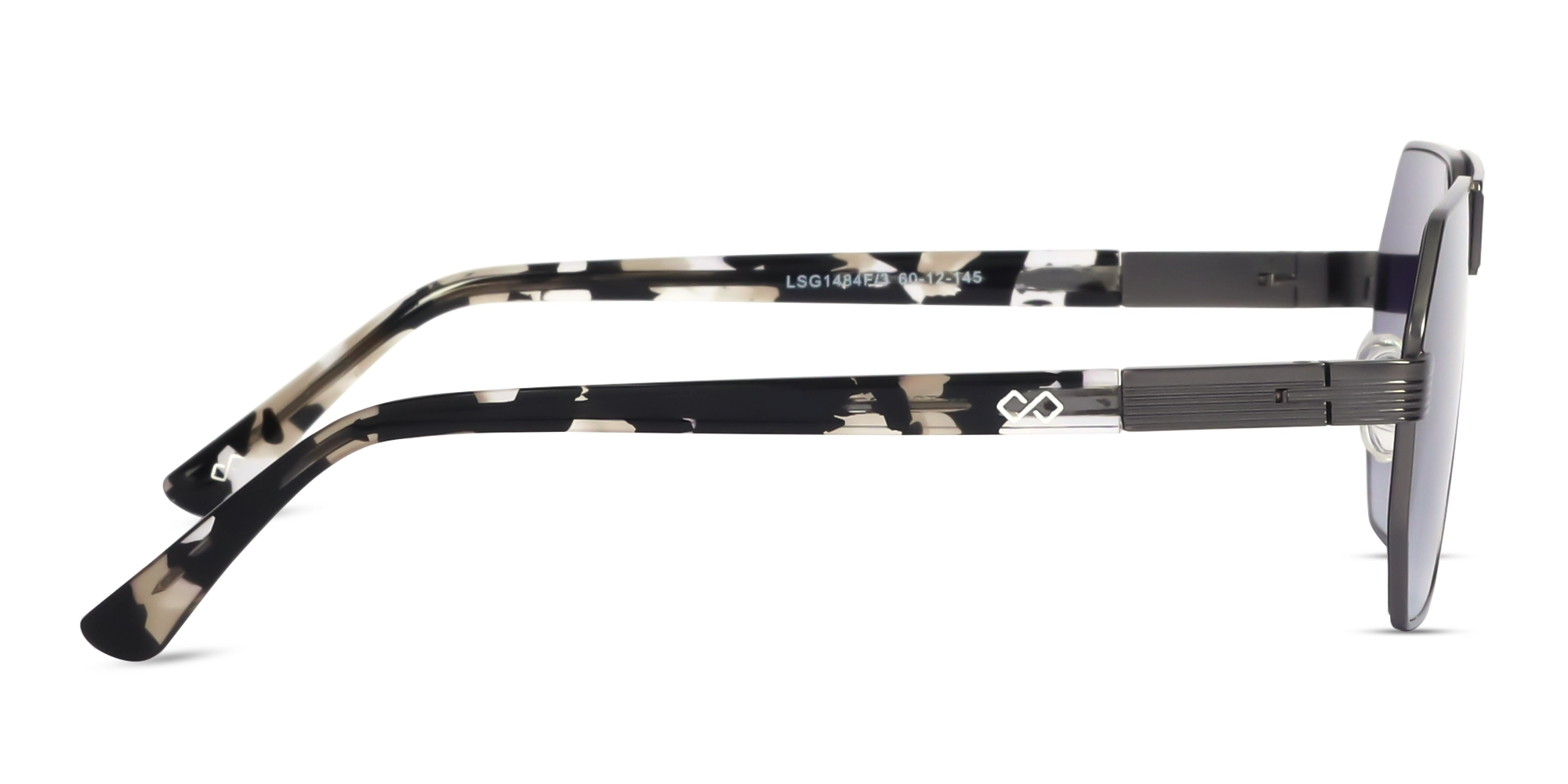 Gradient Flat Top Double Bridge Sunglasses 4