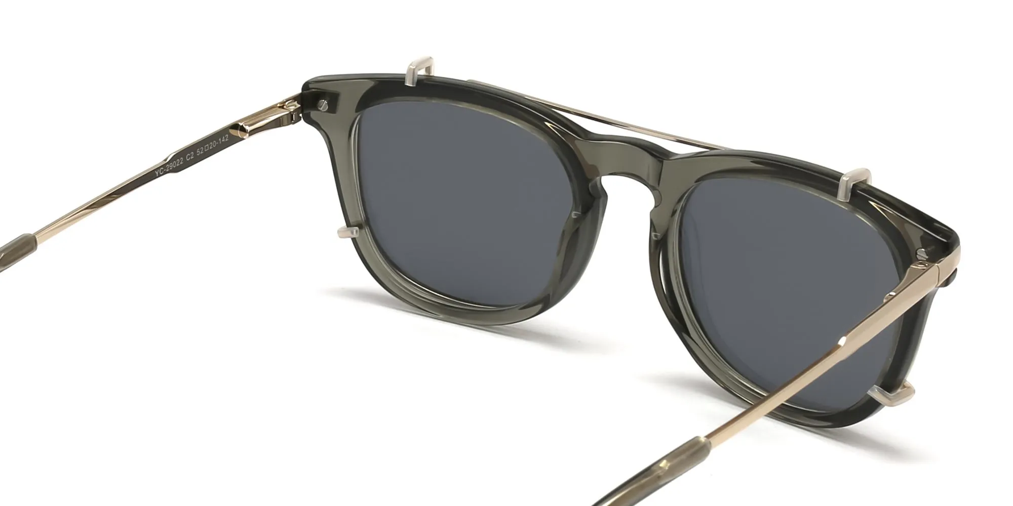 pilot clip on sunglasses-2