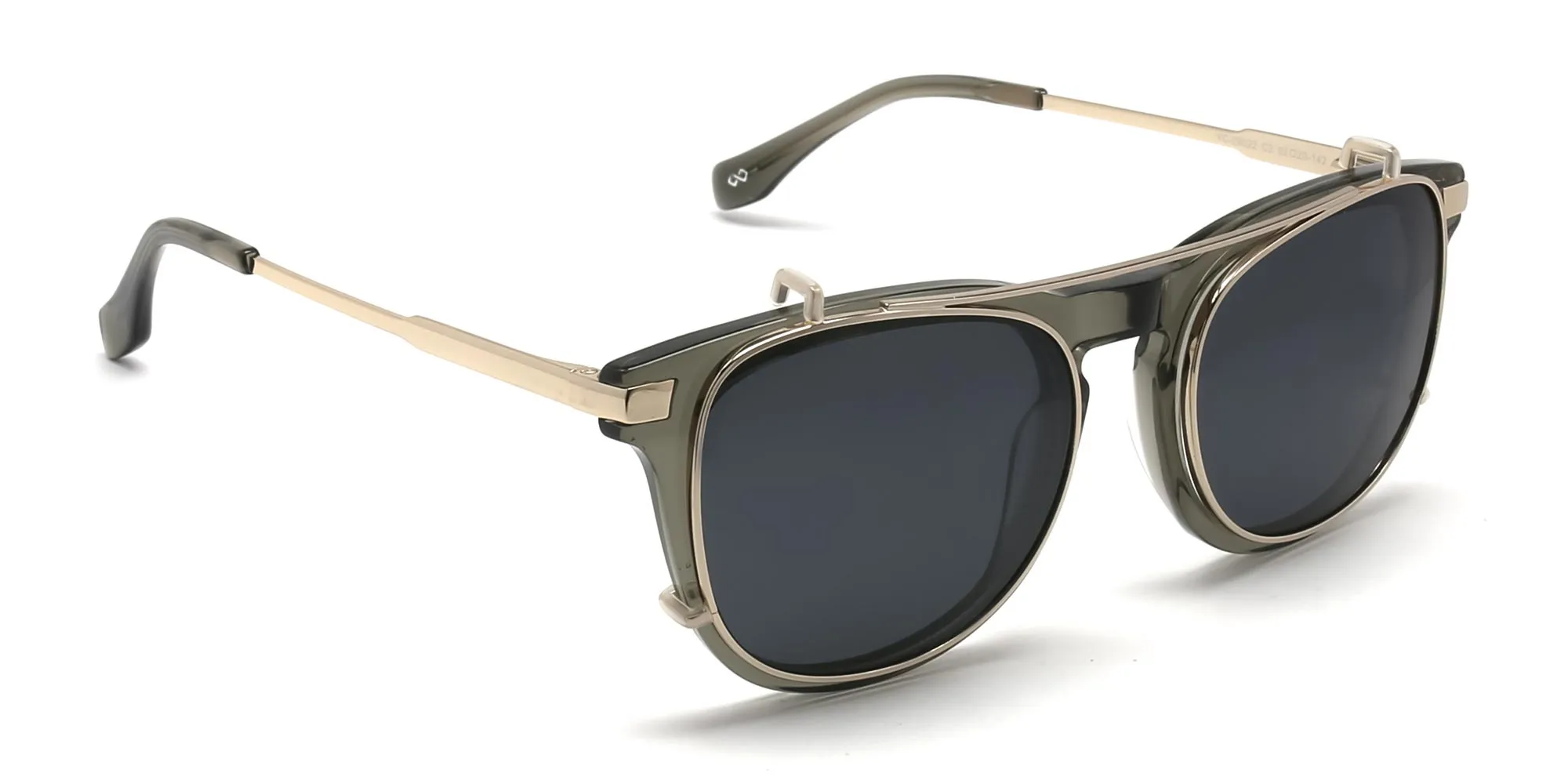 pilot clip on sunglasses-2