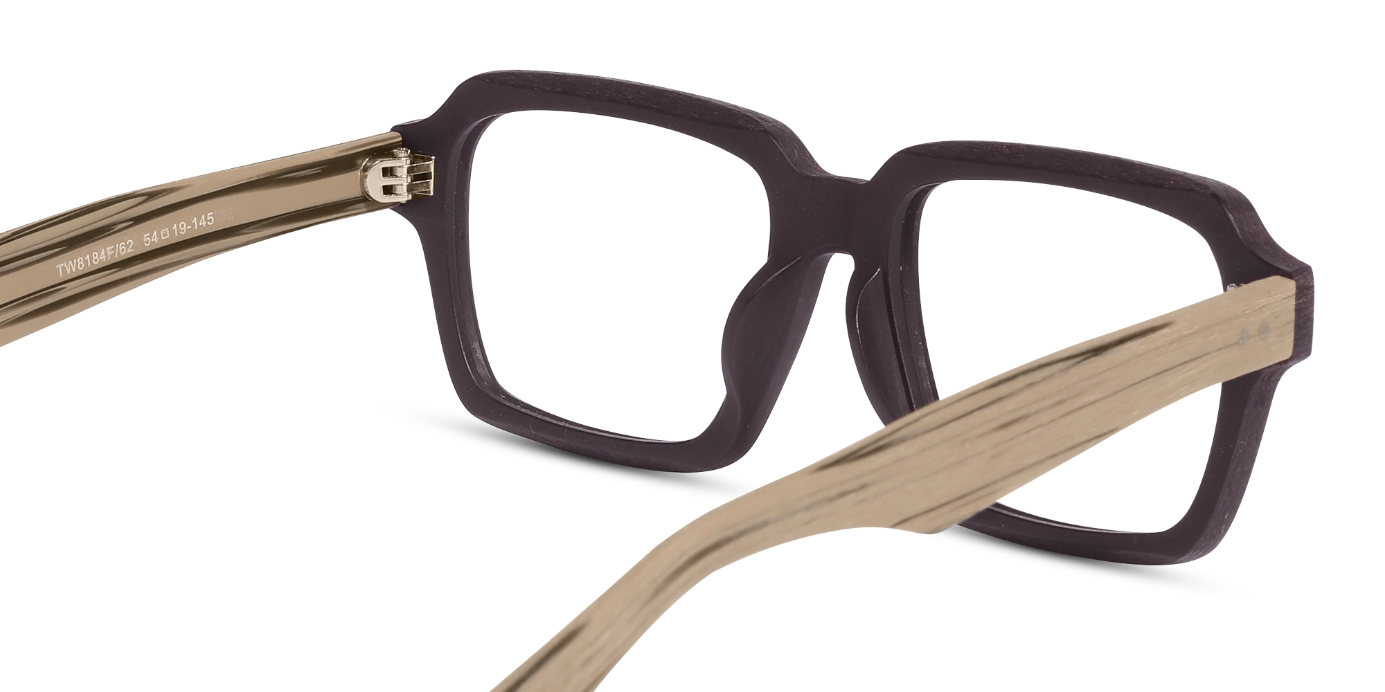 Wenge Teak Wooden Glasses For Men 5