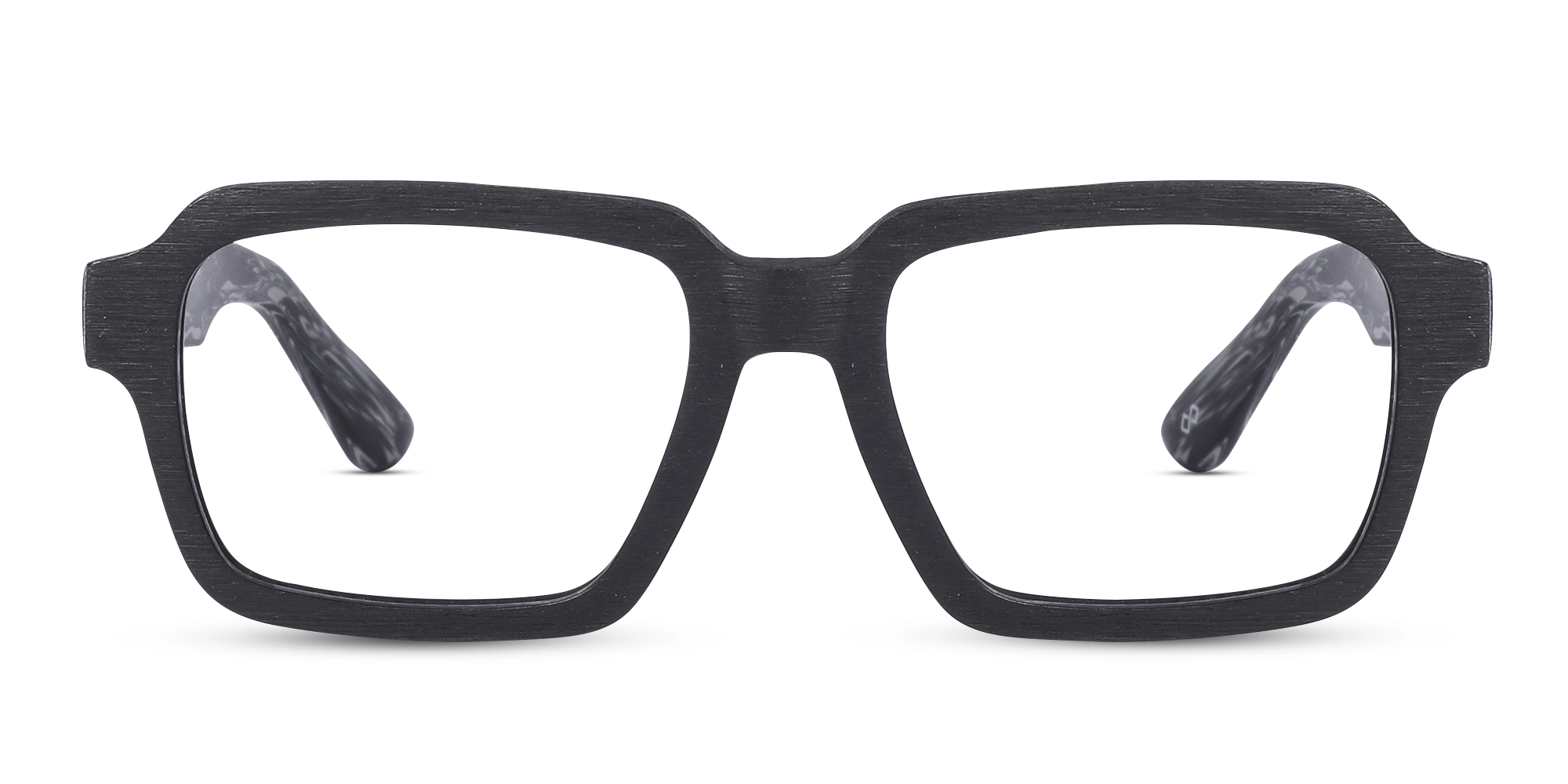 Wooden Black Square Glasses Men 1 Wooden Black Square Glasses Men 1