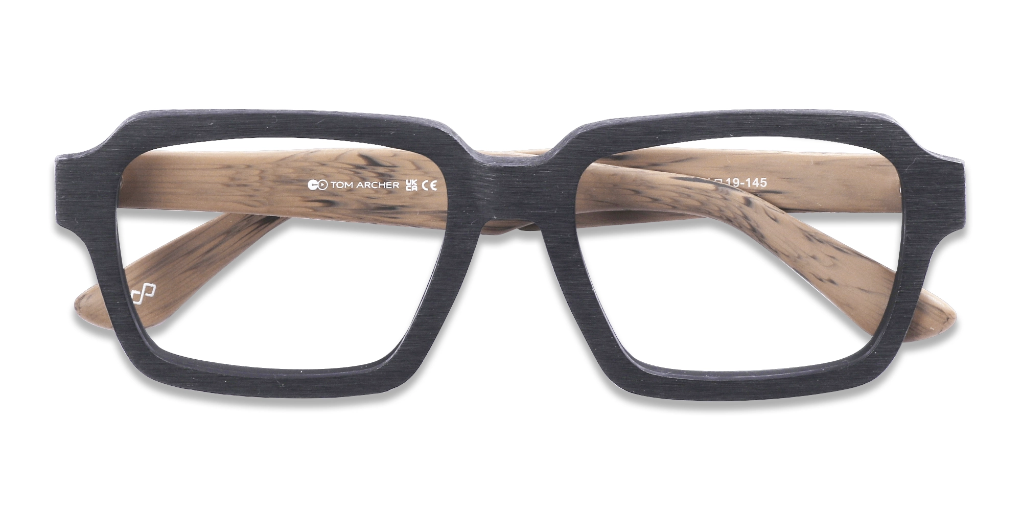 Square Oversized Wooden Frame glasses 6