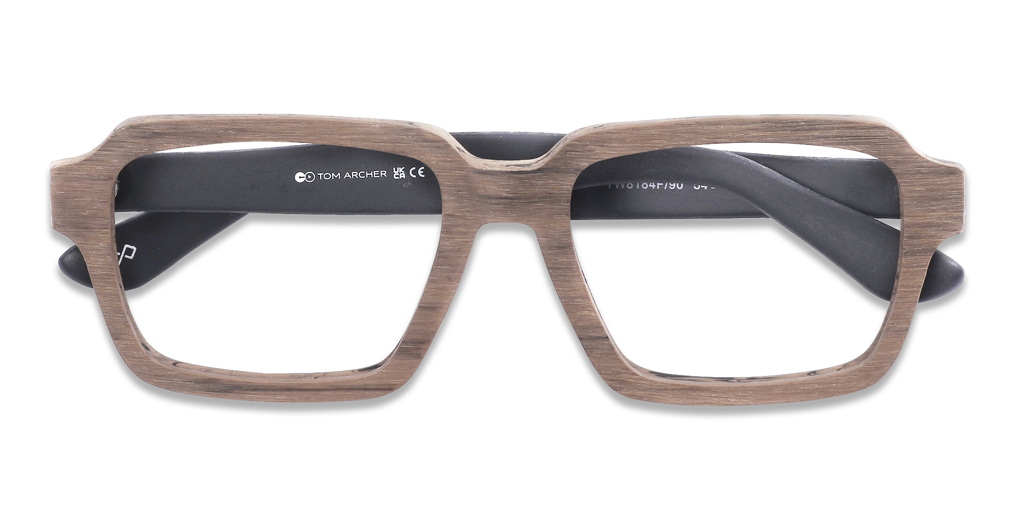 Natural Wood Frame Glasses Men 6