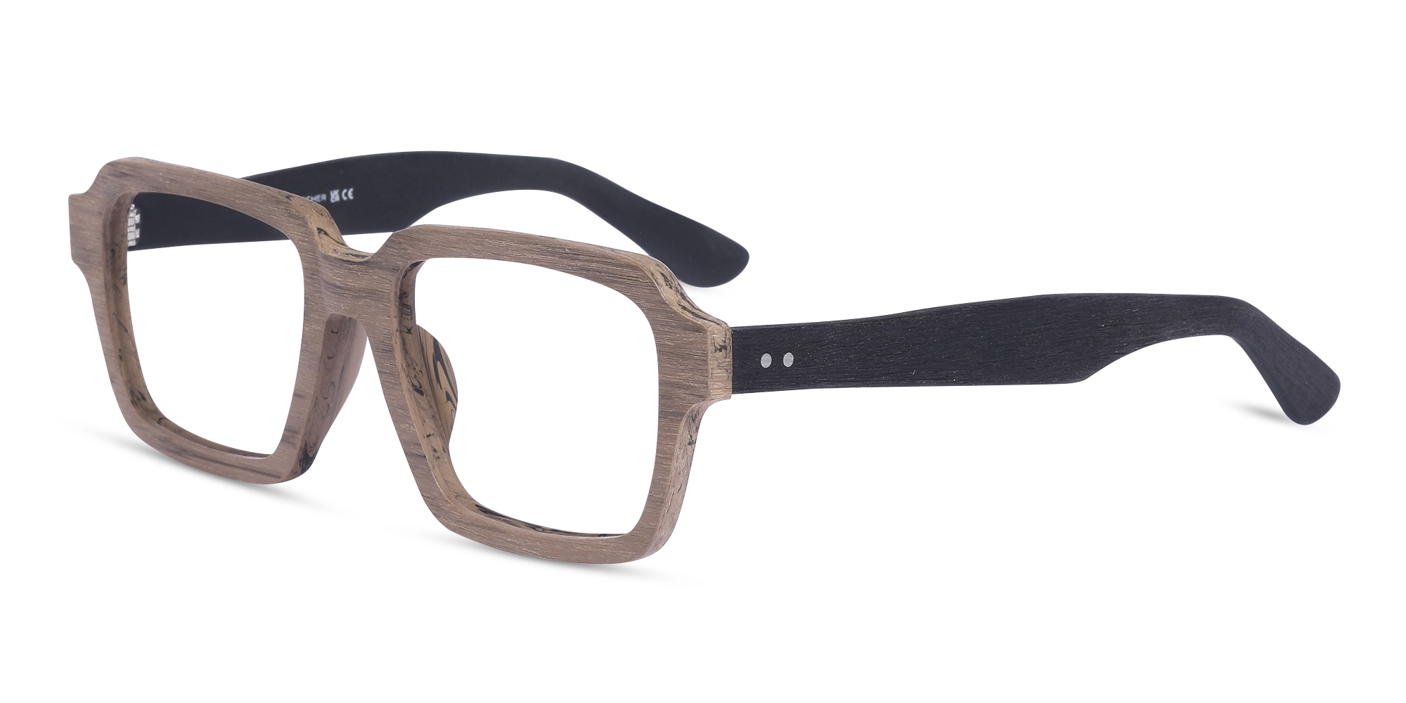 Natural Wood Frame Glasses Men 3 Natural Wood Frame Glasses Men 3