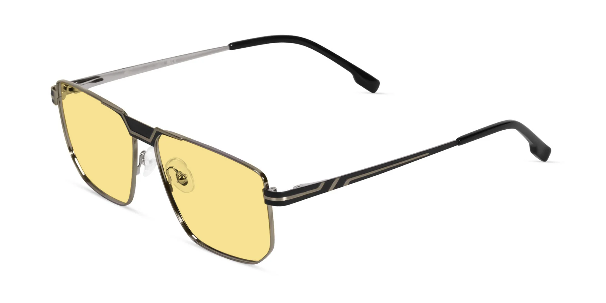 Vintage Yellow Sunglasses-3