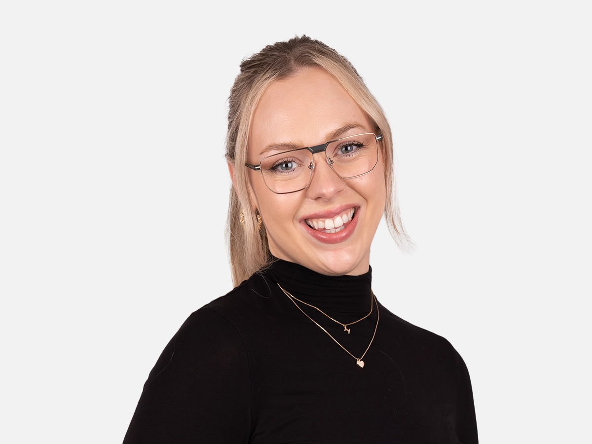 Black And Silver Eyeglasses-52