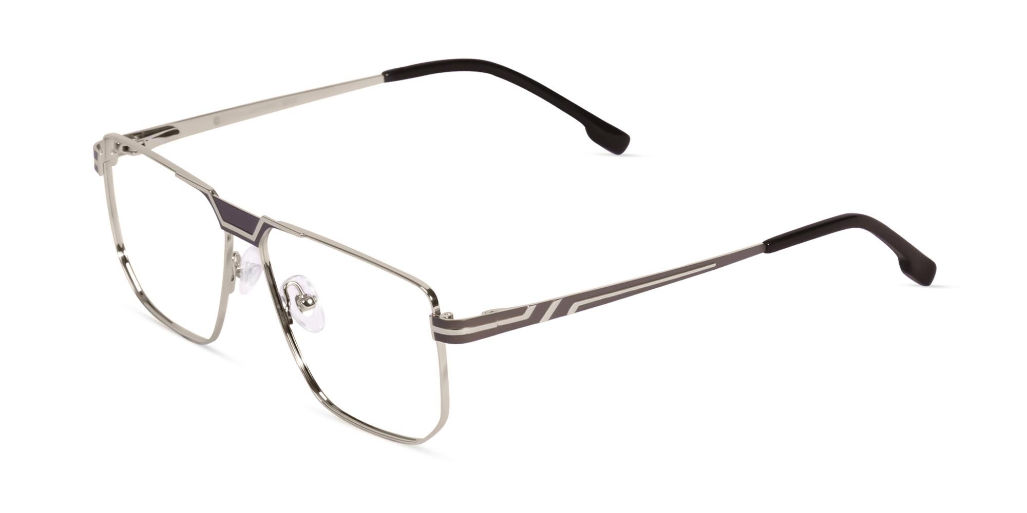 Rectangle Gold Frame Glasses-3 Rectangle Gold Frame Glasses-3