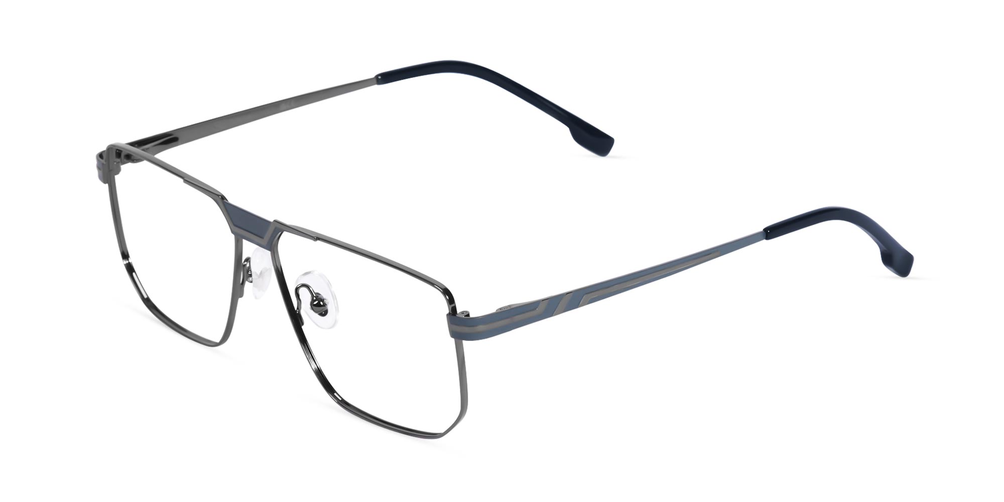 Blue Metal Glasses-3