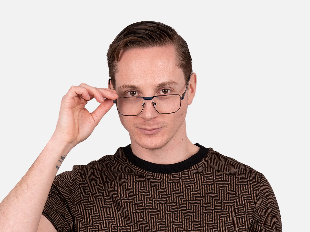 Blue Metal Glasses-42