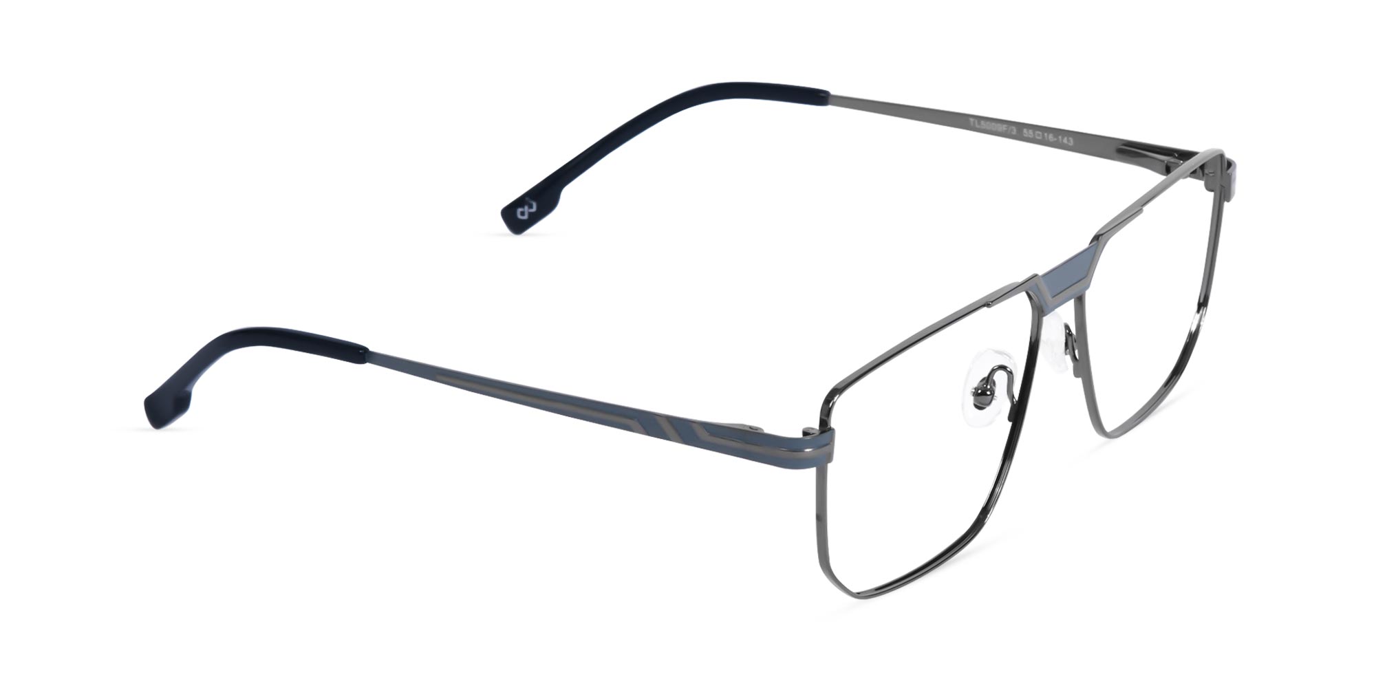 Blue Metal Glasses-2