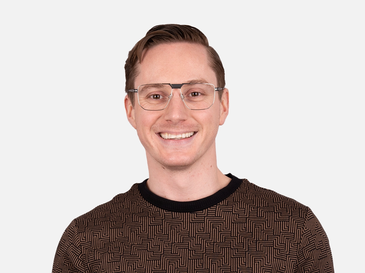 Silver And Black Glasses-41
