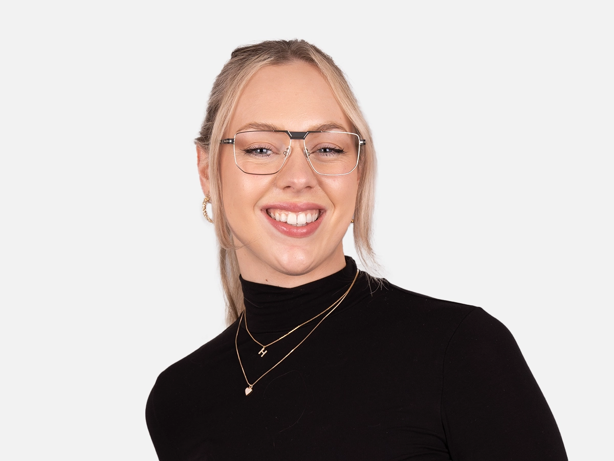 Silver And Black Glasses-54