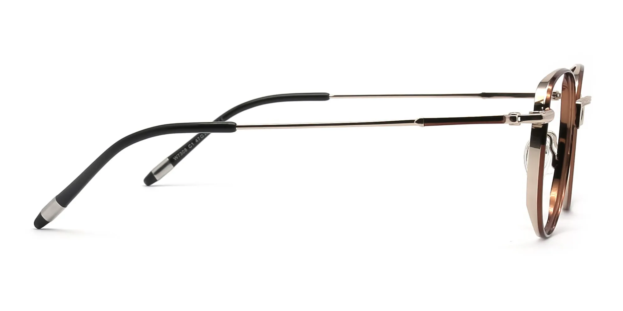 Gold Circle Glasses-2