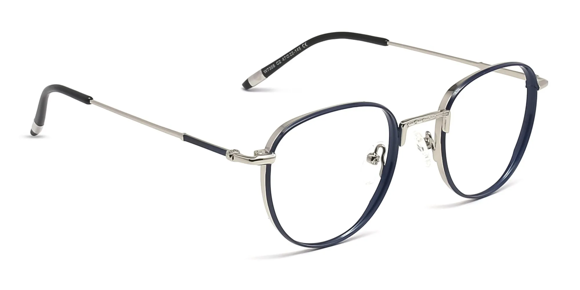 Round Metal Glasses Frames-2