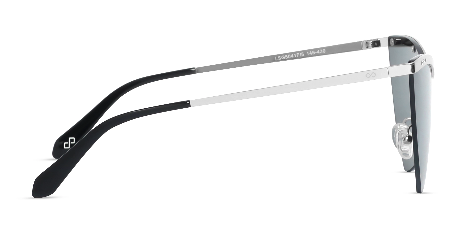 Cat-Eye Greenish Grey Tint Sunglasses-4