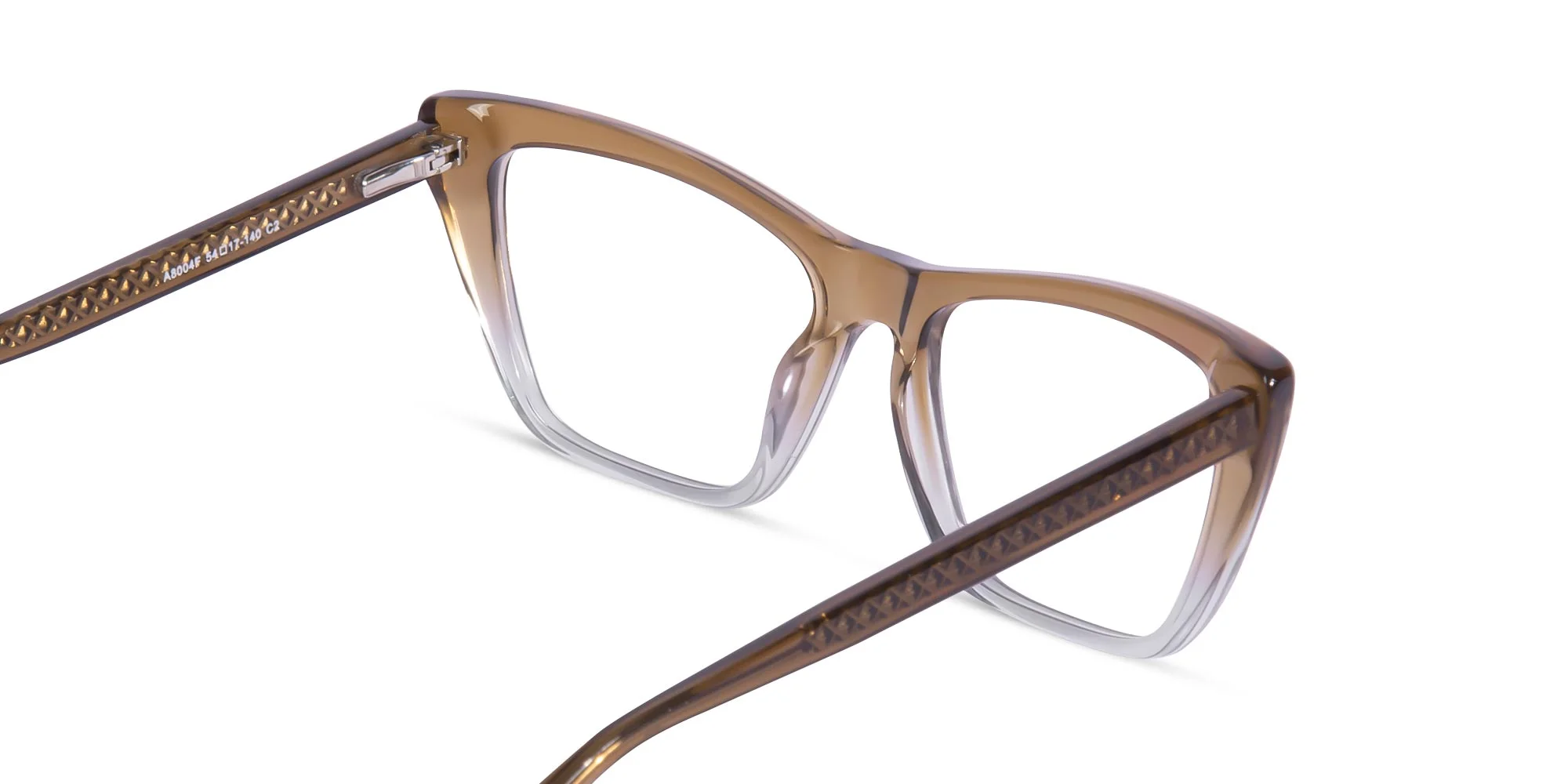 Brown Cat Eye Glasses Frames-5