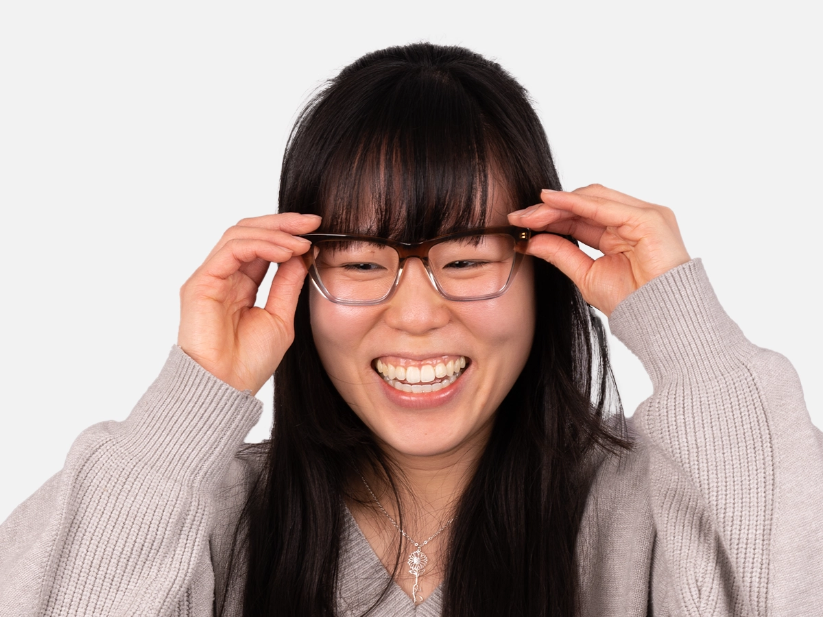 Brown Cat Eye Glasses Frames-54