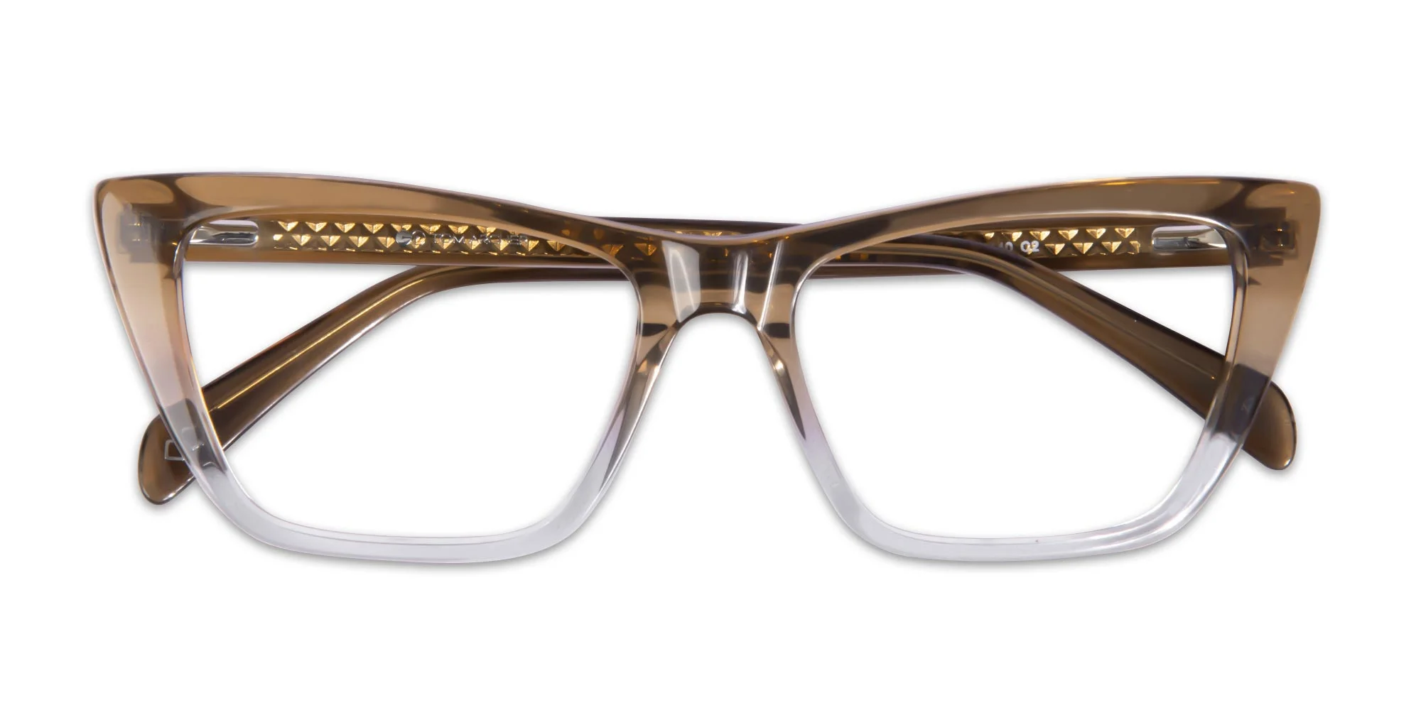 Brown Cat Eye Glasses Frames-6