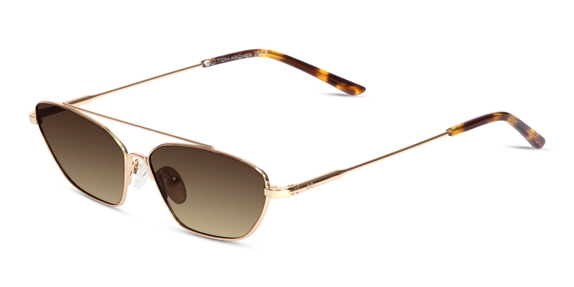 Gold Rectangle Geometric Metal Sunglasses 3 Gold Rectangle Geometric Metal Sunglasses 3
