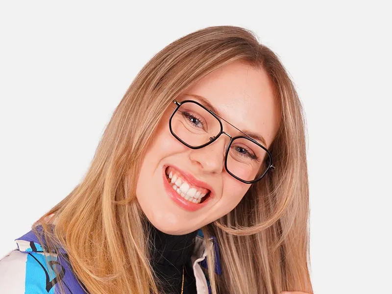 Double Bridge Eyeglasses-2