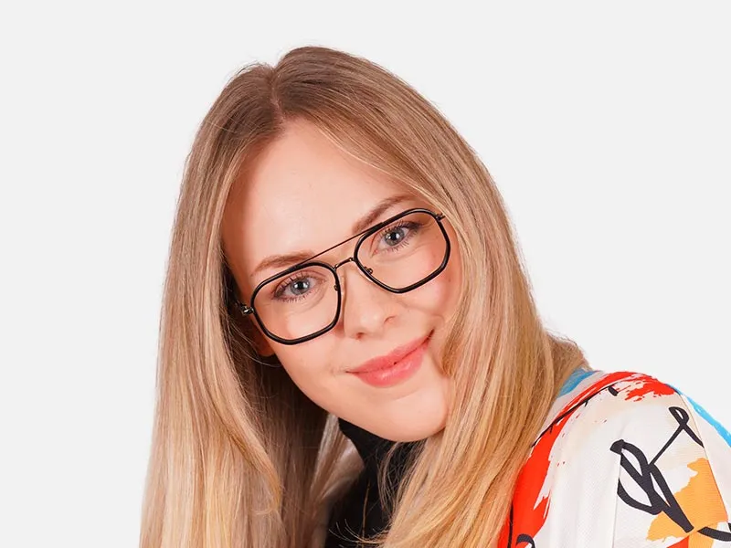 Double Bridge Eyeglasses-2