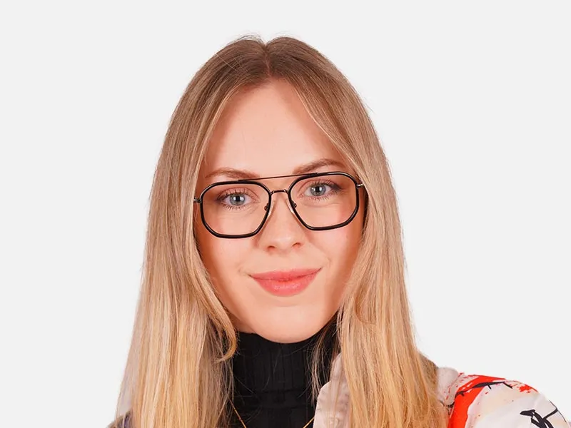 Double Bridge Eyeglasses-2