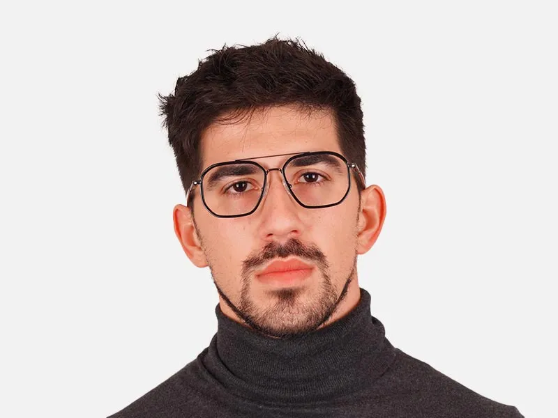 Double Bridge Eyeglasses-2