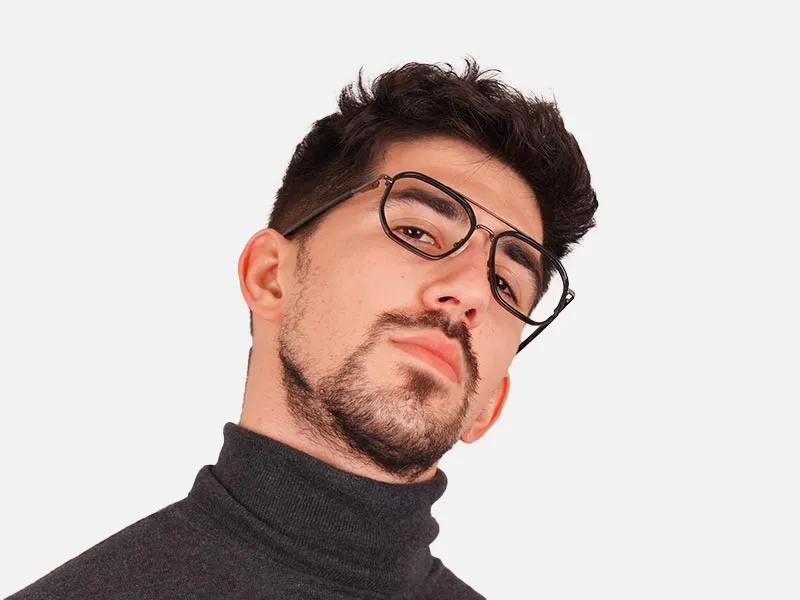 Double Bridge Eyeglasses-2