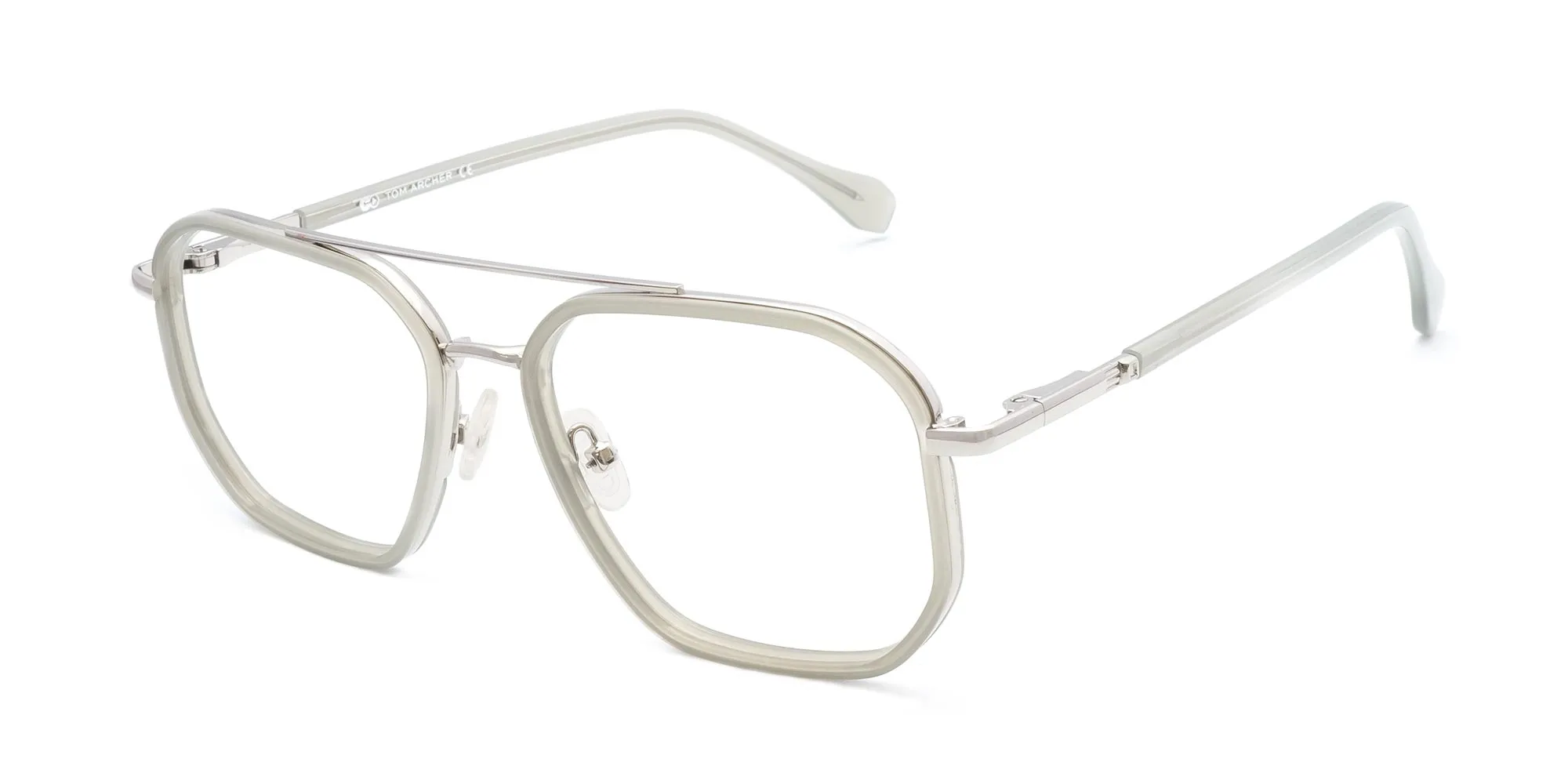 Double Nose Bridge Glasses-2