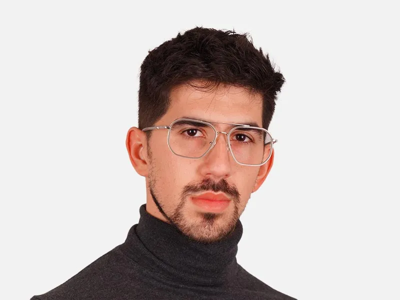 Double Nose Bridge Glasses-2