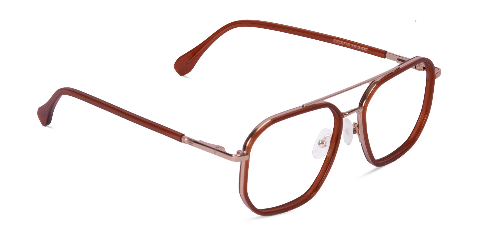 Double bridge prescription glasses-2
