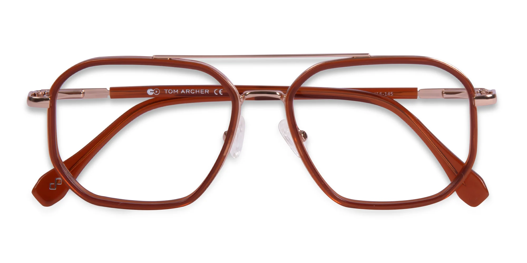 Double bridge prescription glasses-6