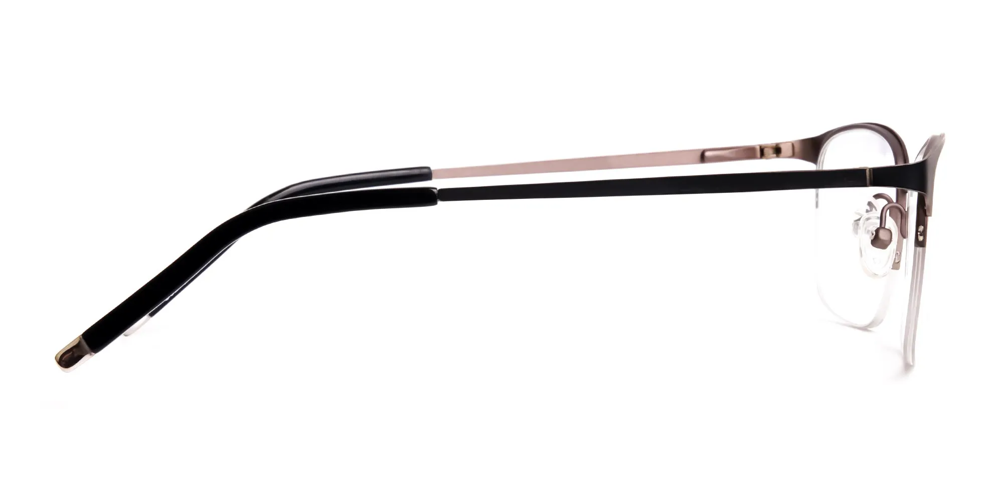 oval and rectangular black full rim glasses frames-2