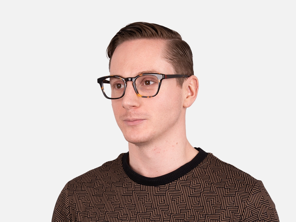 Tortoise Square Glasses-41