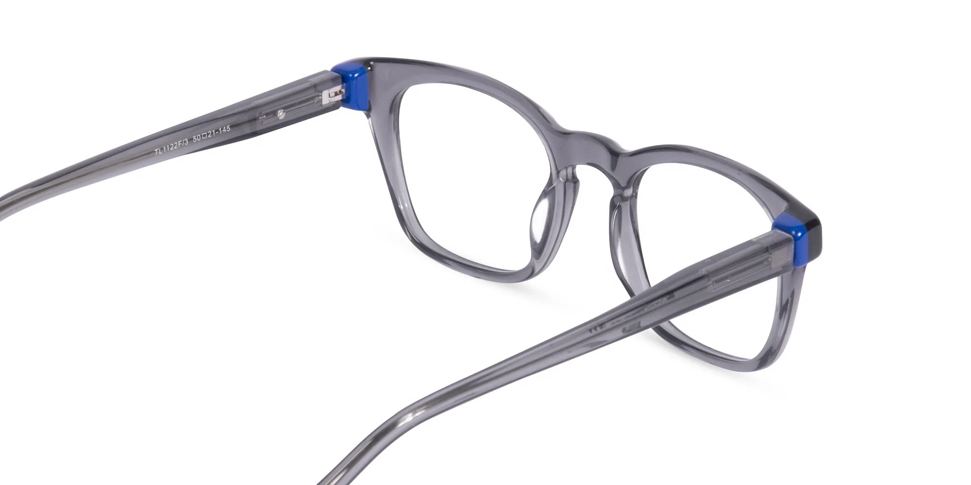 Charcoal Grey Square Glasses-5