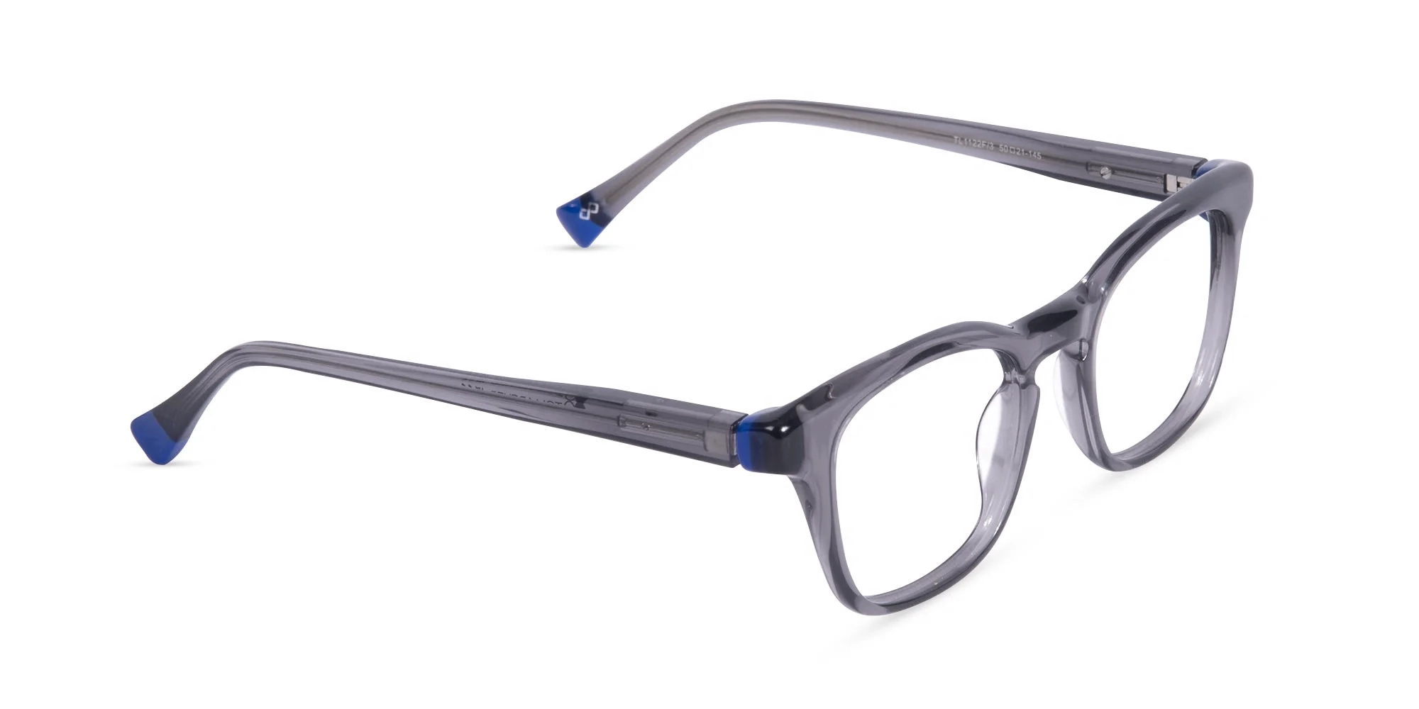 Charcoal Grey Square Glasses-2