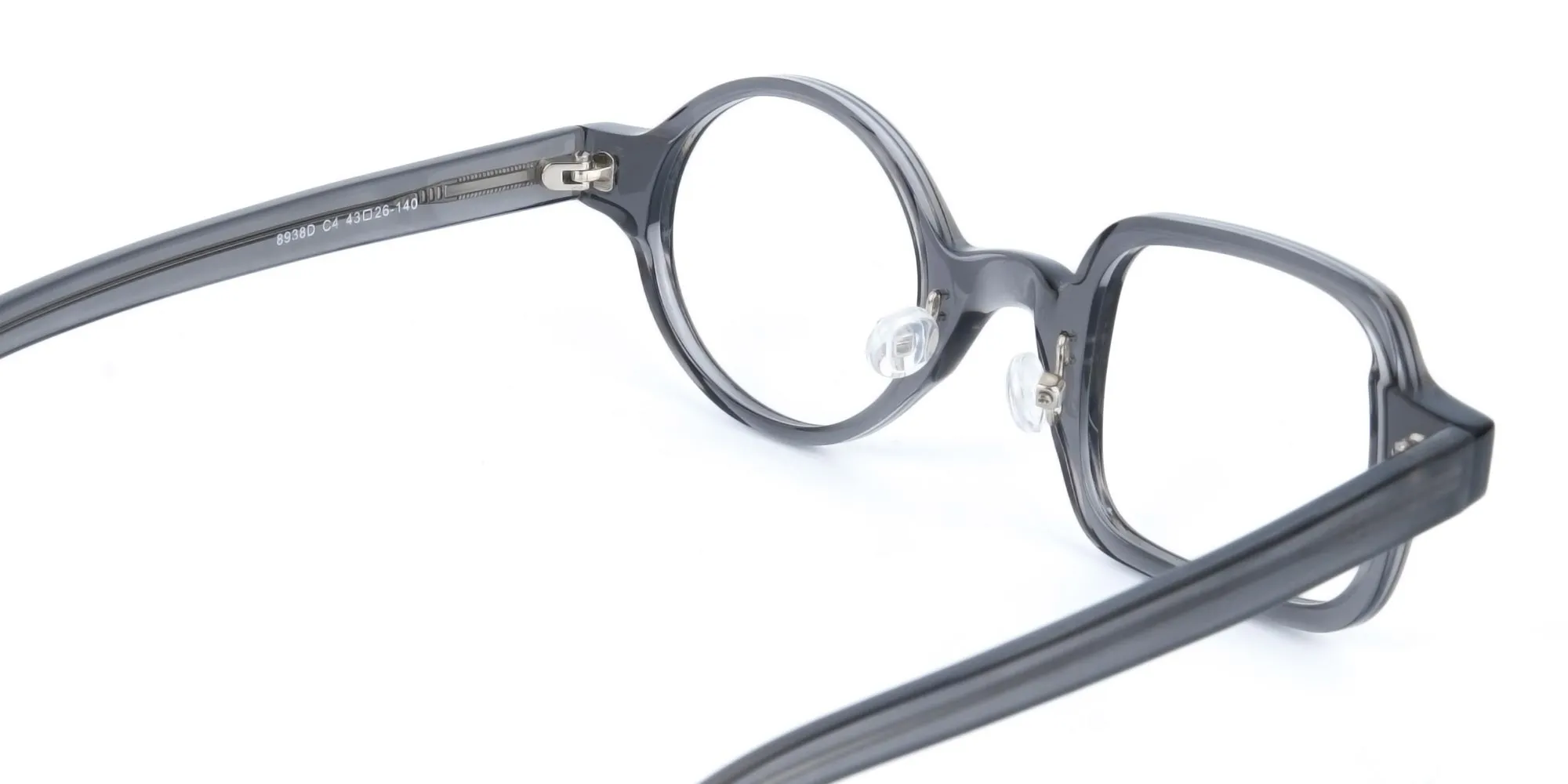 Asymmetric Circle and Square Eyeglasses-2