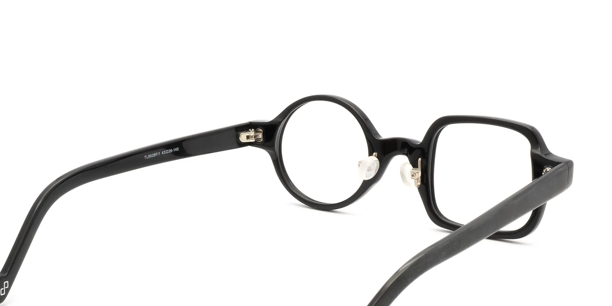 Glasses One Round One Square-2