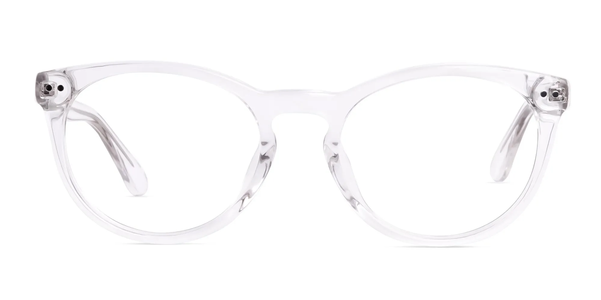 TL1020F/3 - Most Elegant Round Transparent Glasses Frames