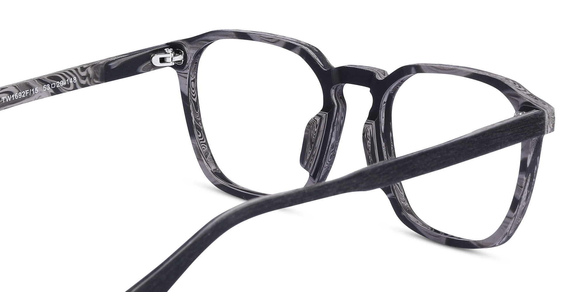 Slate Grey Pine Wooden Frame Glasses 5