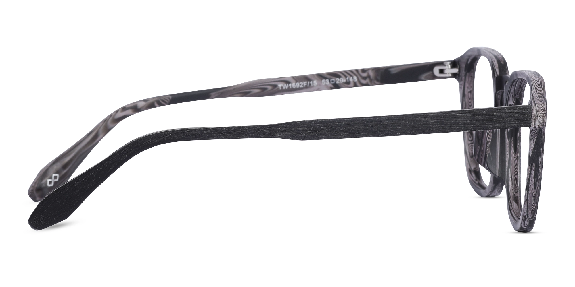 Slate Grey Pine Wooden Frame Glasses 4