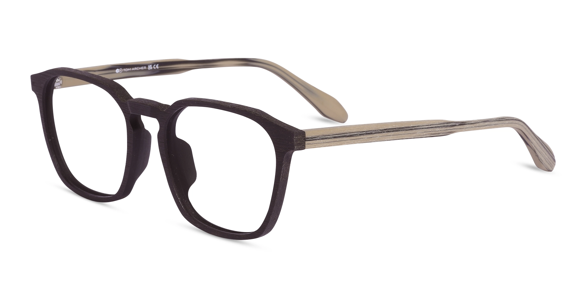 Wenge Teak Wooden Frame Eyeglasses 3 Wenge Teak Wooden Frame Eyeglasses 3