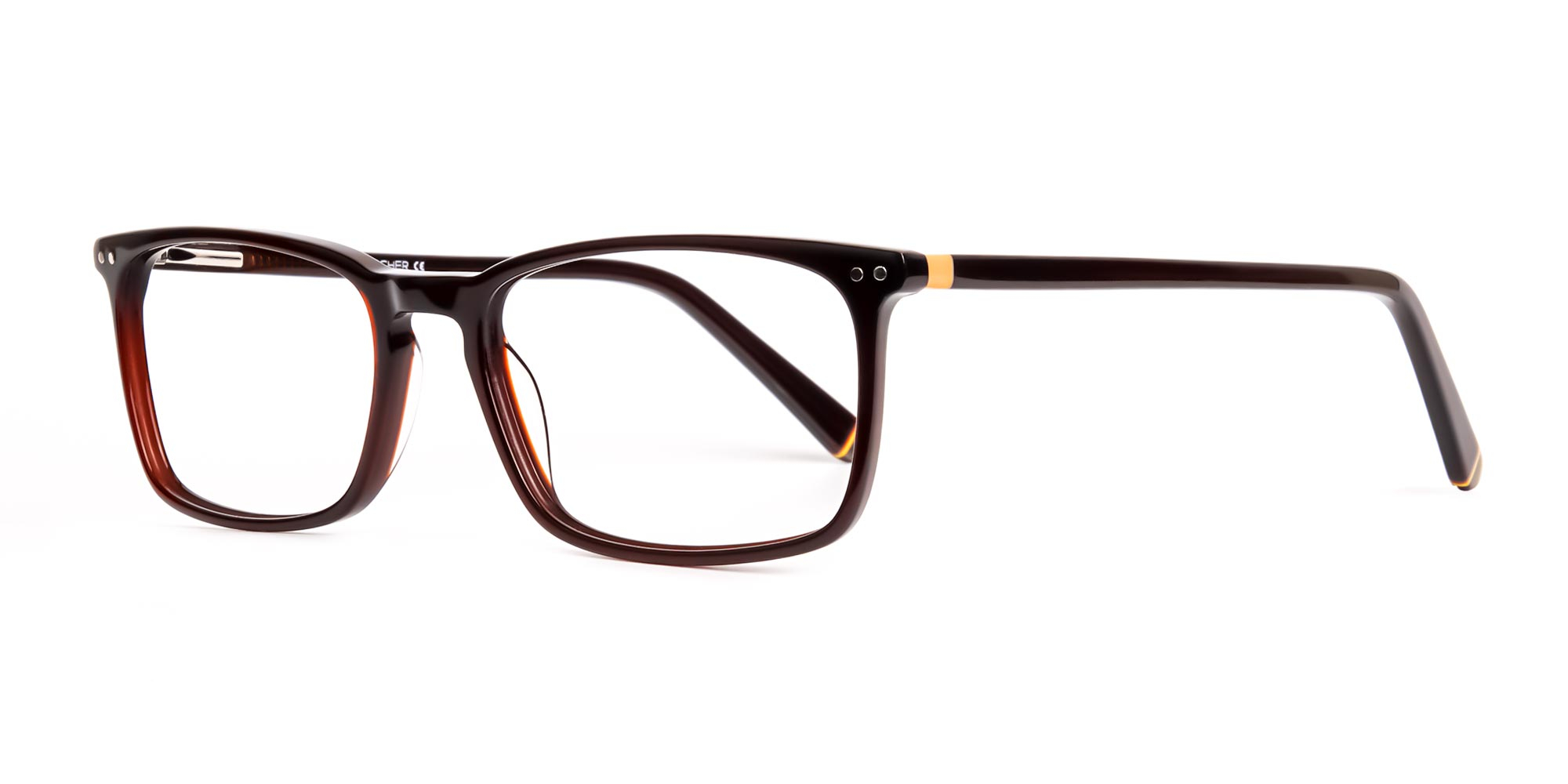 brown glasses rectangular shape frames-3