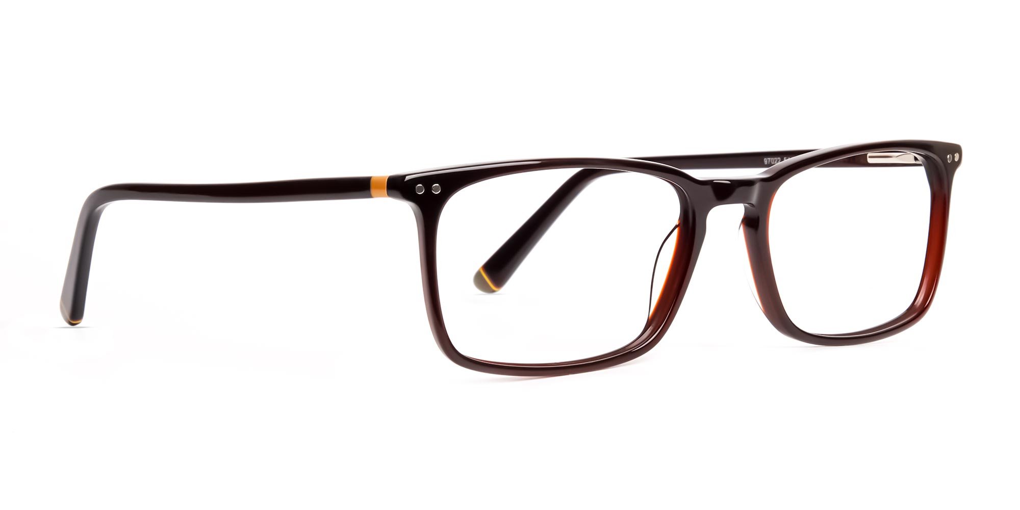 brown glasses rectangular shape frames-2