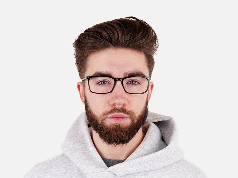 brown glasses rectangular shape frames-11