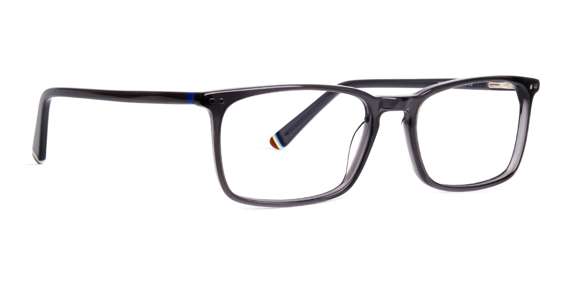 grey colour rectangular glasses frames-2