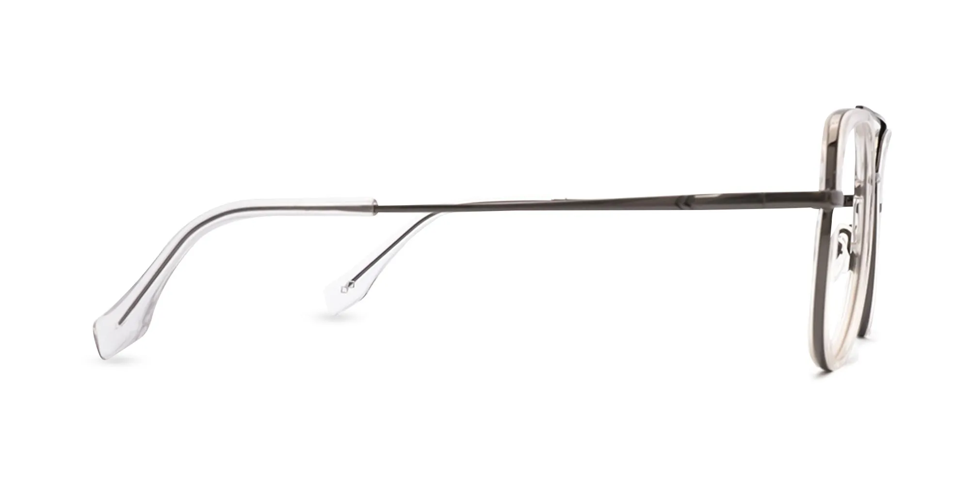 Double Bridge & Gunmetal Glasses-2