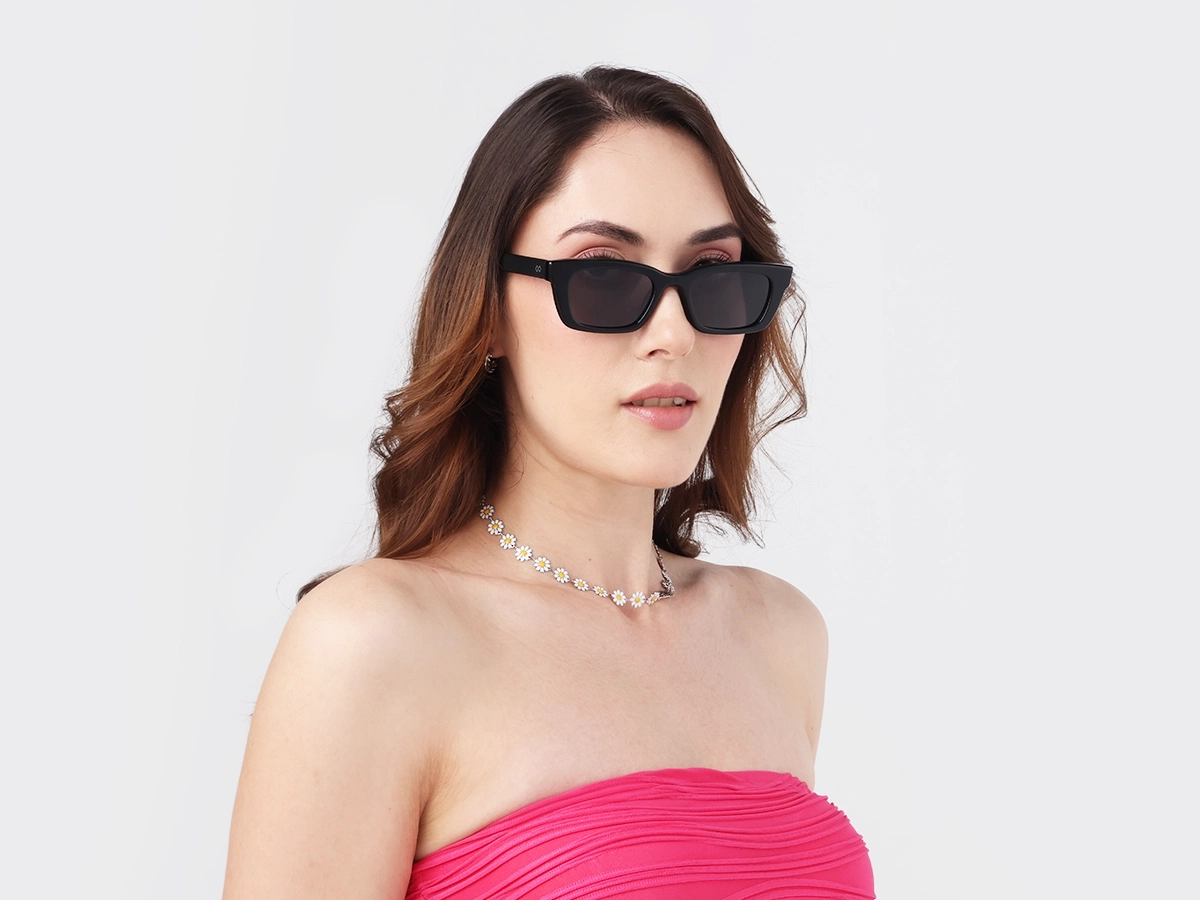 Black Acetate Full-Rim Rectangle Sunglasses-51