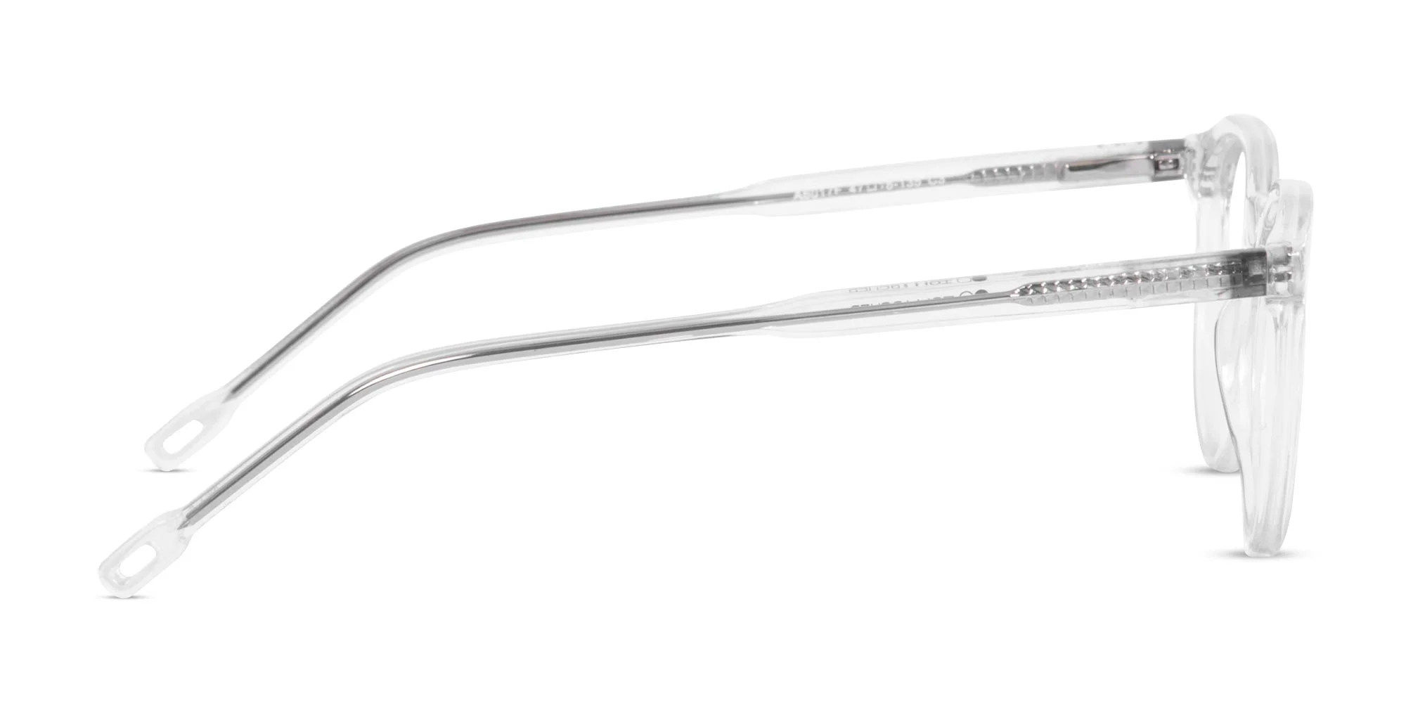 Crystal Clear Round Acetae Spectacles-44